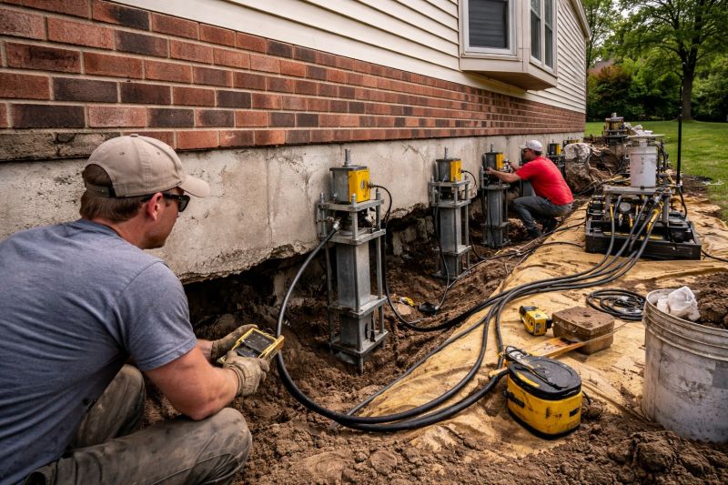Settling Foundation Service in Rockford, MN