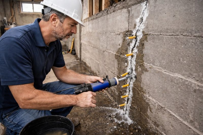 Structural Crack Repair in Anoka County, MN