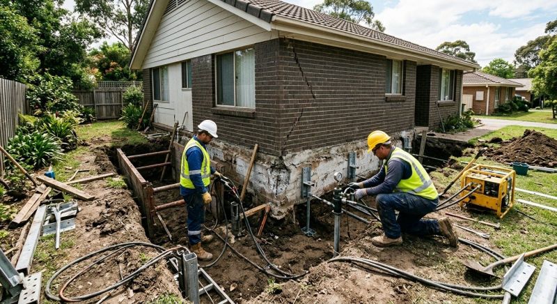 Structural Foundation Repair in Anoka County, MN