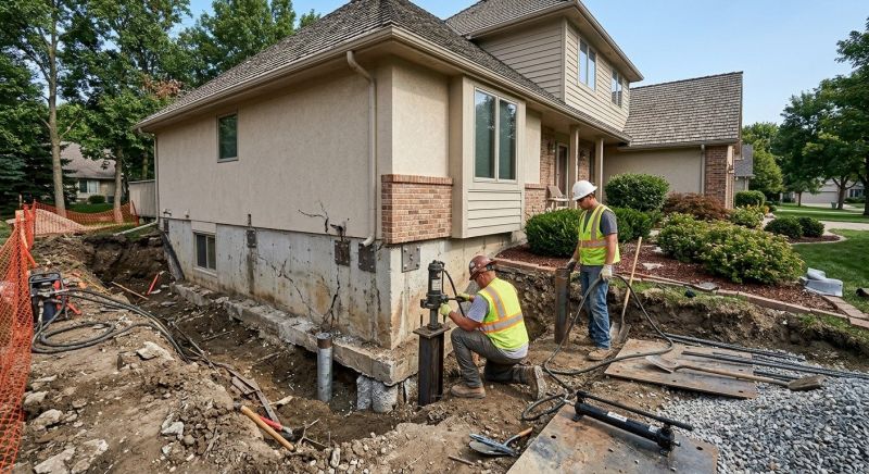 Structural Foundation Repair in Rockford, MN