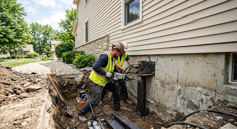 Structural Foundation Repair in Rogers, MN