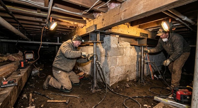 Structural Foundation Repair in Zimmerman, MN