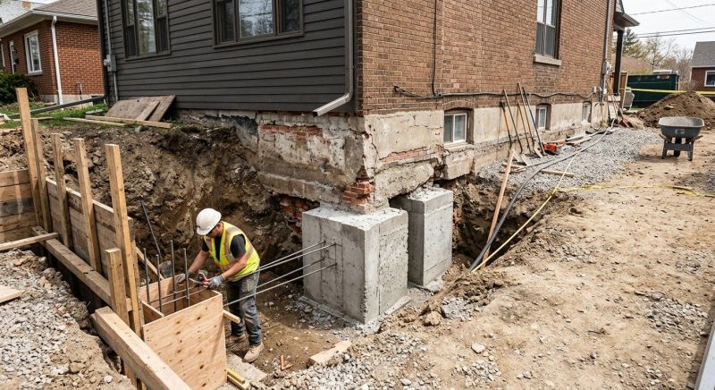Structural Underpinning in Anoka County, MN