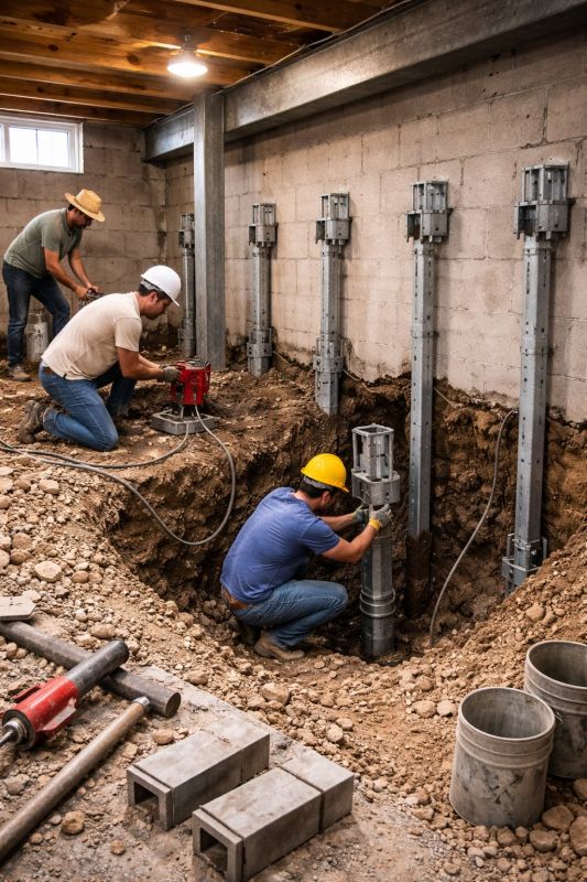 Structural Underpinning in Anoka County, MN