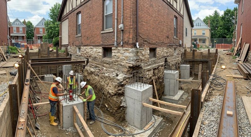 Structural Underpinning in Anoka County, MN