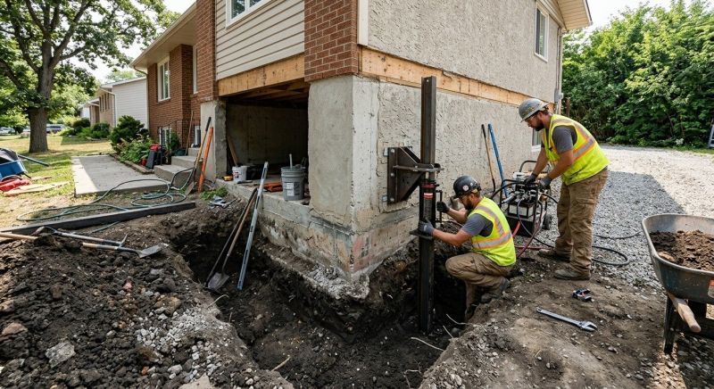 Underpinning Repair in Anoka County, MN